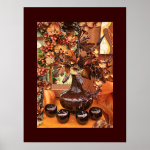 Herbst-Ernte-Plakat-Druck Poster
