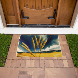 Herbst Ernte Prairie Gold Door Mat Fußmatte