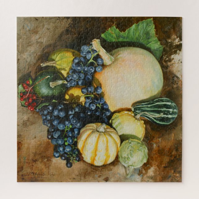 Herbst Ernte Stillleben mit Pumpkins, Gourmet (Vertikal)