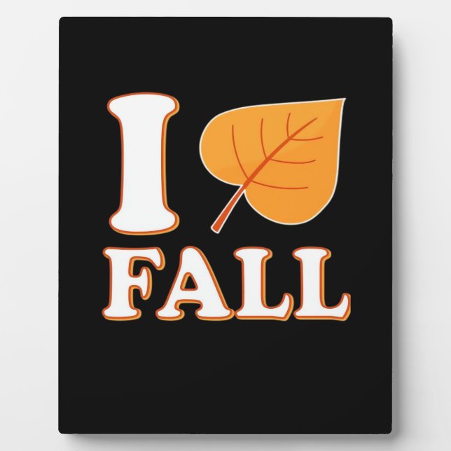 Herbst Es ist Herbst Y's all Creative Lässig Fotoplatte (Vorderseite)