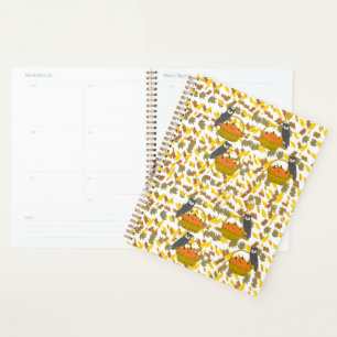Herbst-Eule-Agenda und Planer