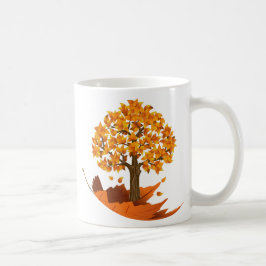 Herbst-Fall-Tasse Kaffeetasse