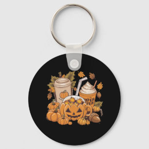 Herbst Familie Halloween Erntedankfest Niedlich He Schlüsselanhänger