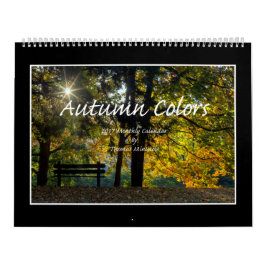 Herbst färbt Kalender 2017 durch Thomas Minutolo