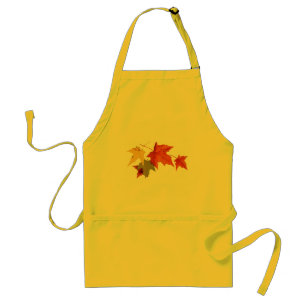Herbst färbt Schürze