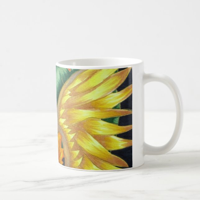 Herbst-Fee-Tasse Kaffeetasse (Rechts)