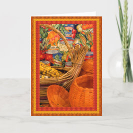 Herbst Feiertagskarte