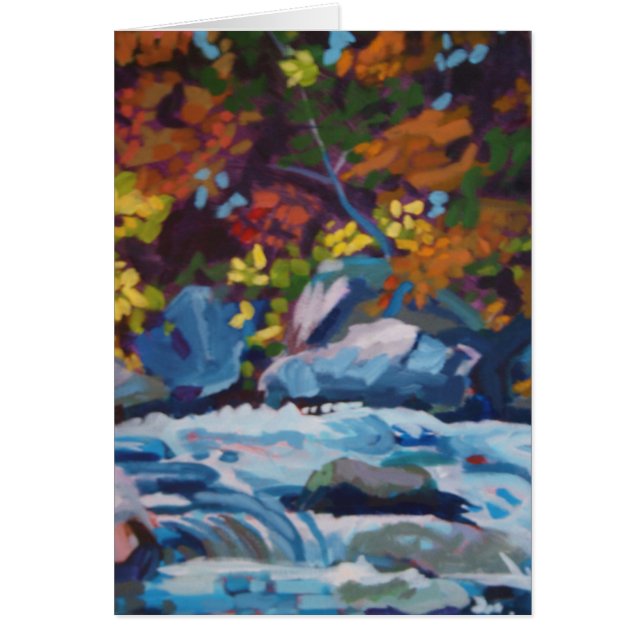 Herbst-Fluss-Malerei (Vorne)