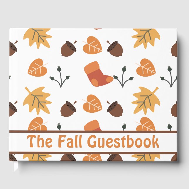 Herbst Gästebuch (Vorderseite)