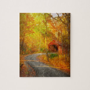 Herbst - gerade hinter der Biegung