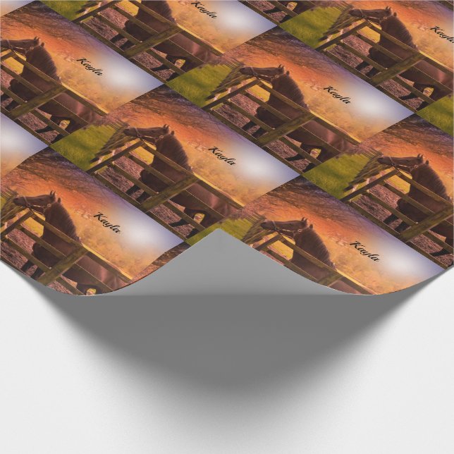 Herbst Geschenkpapier (Ecke)
