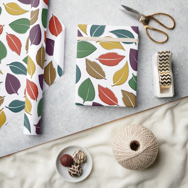 Herbst Geschenkpapier (Kunsthandwerk)