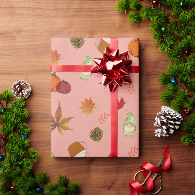 Herbst-Geschenkpapier Geschenkpapier (Feiertagsgeschenk)