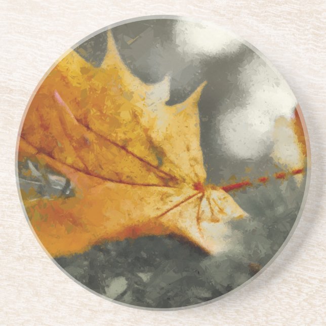 Herbst Getränkeuntersetzer (Vorne)
