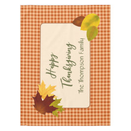 Herbst Gingham Erntedank Tableclout Tischdecke