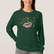 Herbst-Glamour-T-Shirt