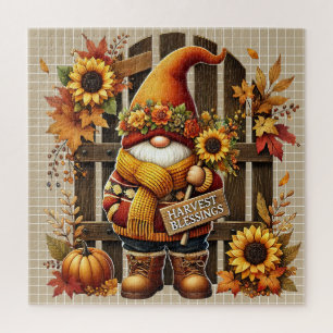 Herbst-Gnom-Puzzle