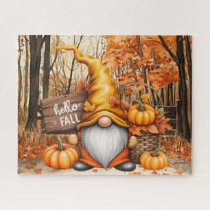 Herbst-Gnom-Puzzle