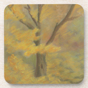Herbst Gold Getränkeuntersetzer