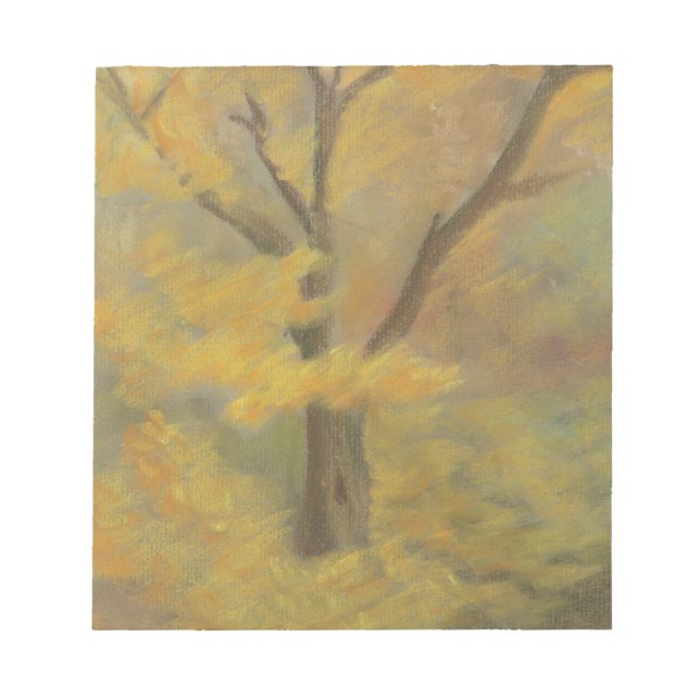 Herbst Gold Notizblock (Vorderseite)