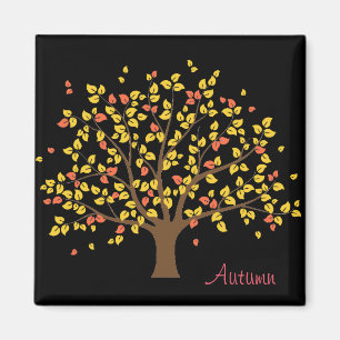 Herbst Gold Tree Magnet