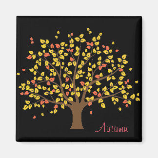 Herbst Gold Tree Magnet