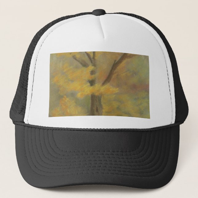 Herbst Gold Truckerkappe (Vorderseite)