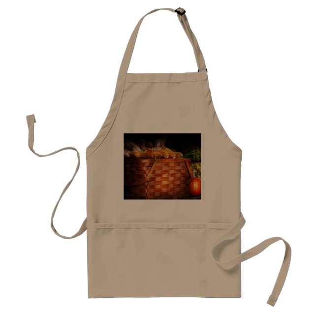 Herbst - Gourd - Frischmais Schürze (Vorne)