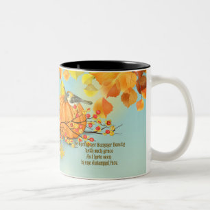 Herbst Grace Zweifarbige Tasse