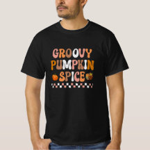 Herbst-Groovy Pumpkin Gewürzdesign