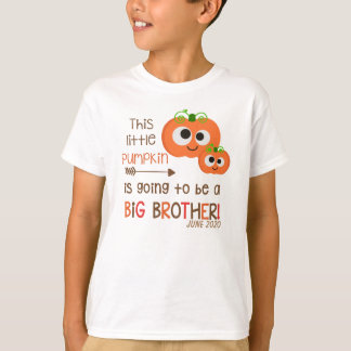 Herbst großen Bruder zu Shirt - Kürbis großen Brud