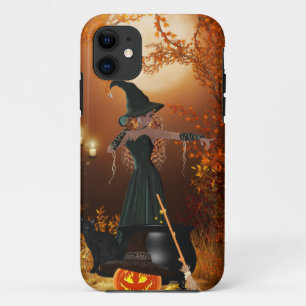Herbst-Halloween-Hexe Case-Mate iPhone Hülle
