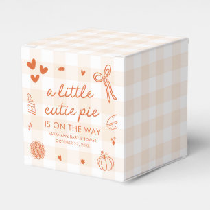 Herbst Handgezeichnete Baby Shower 'Ein kleines sü Geschenkschachtel