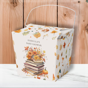 Herbst Herbst Babydusche-Gefälligkeitsbox Geschenkschachtel