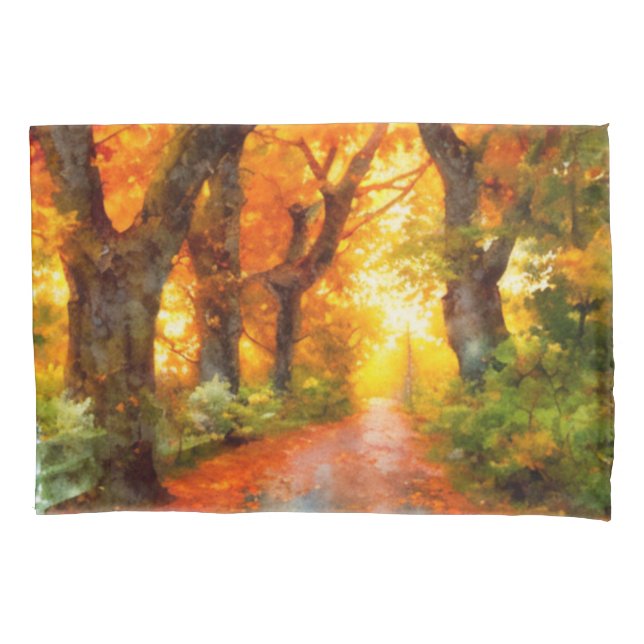 Herbst/Herbst/Blätter/Art Kissenbezug (Vorderseite)