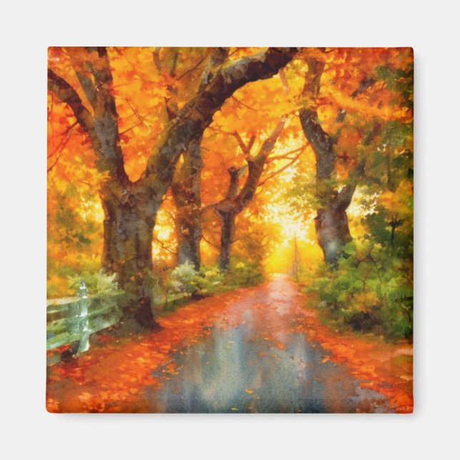 Herbst/Herbst/Blätter/Art Magnet (Vorne)