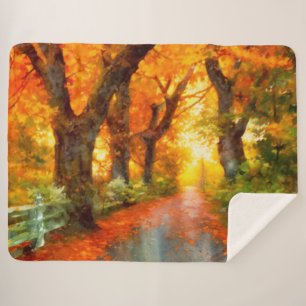 Herbst/Herbst/Blätter/Art Sherpadecke