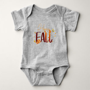 Herbst/Herbst/Blätter Baby Strampler