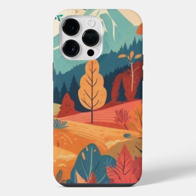 Herbst/Herbst/Blätter/farbig iPhone 14 Pro Max Hülle (Rückseite)