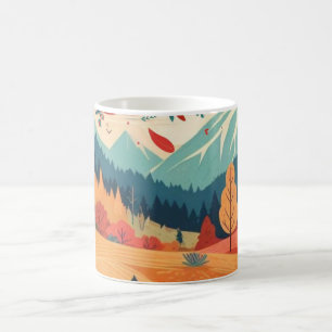 Herbst/Herbst/Blätter/farbig Kaffeetasse