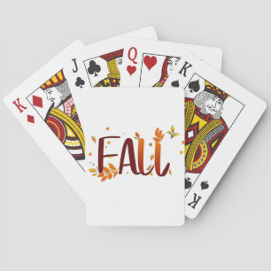 Herbst/Herbst/Blätter Spielkarten