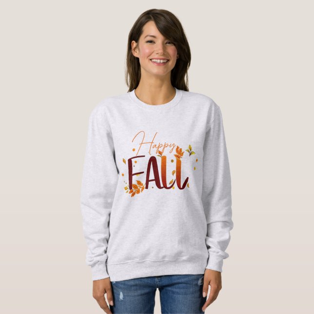 Herbst/Herbst/Blätter Sweatshirt (Vorne ganz)