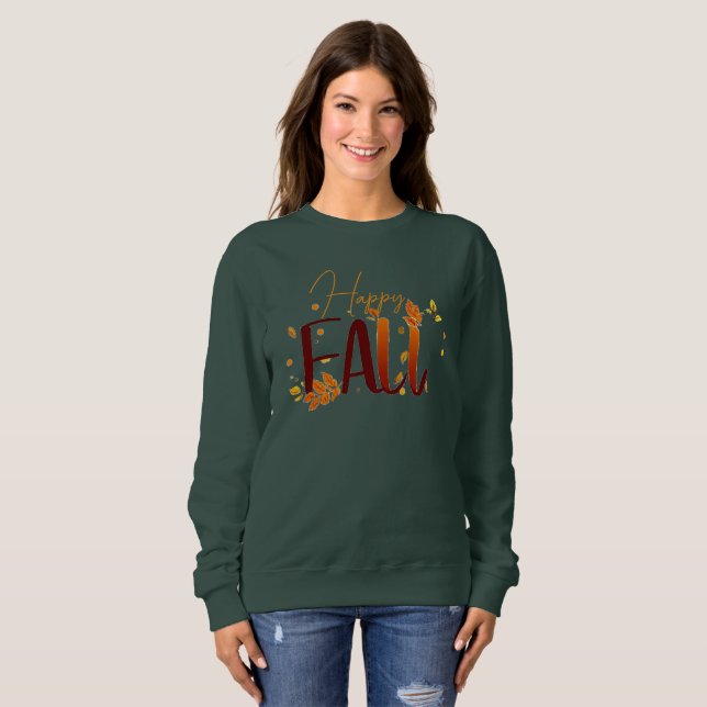 Herbst/Herbst/Blätter Sweatshirt (Vorne ganz)