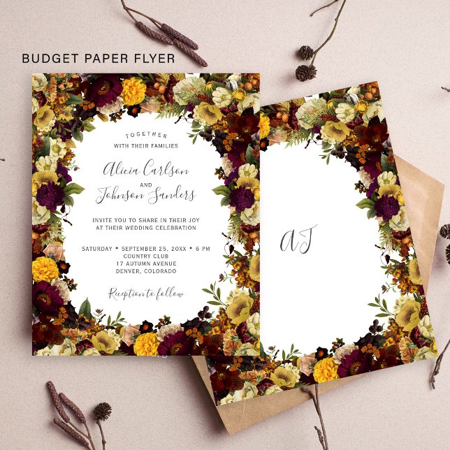 Herbst-Herbst: Blumenzellenausschreibung Flyer (Von Creator hochgeladen)