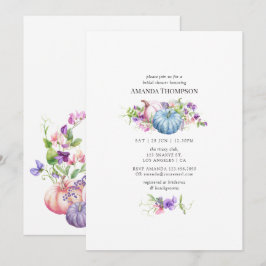 Herbst/Herbst Brautparty Einladung