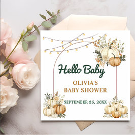 Herbst Herbst Erntedank Party Kinderdusche Serviette