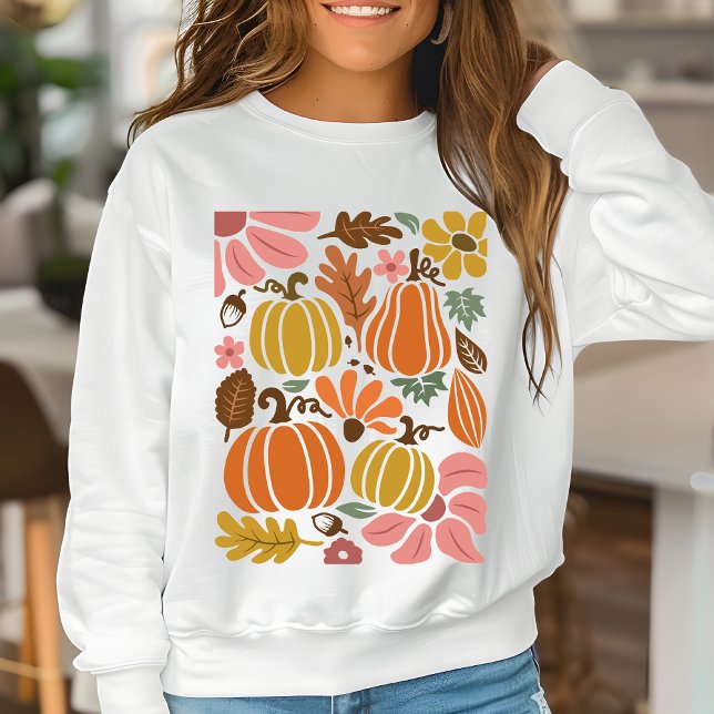 Herbst-Herbst-Erntedank Sweatshirt (Von Creator hochgeladen)