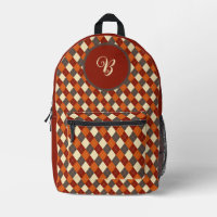 Herbst/Herbst Gingham-Muster