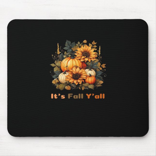 Herbst, Herbst, Herbst Mousepad (Vorne)