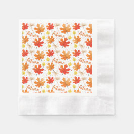 Herbst Herbst-Herbstlaube Serviette